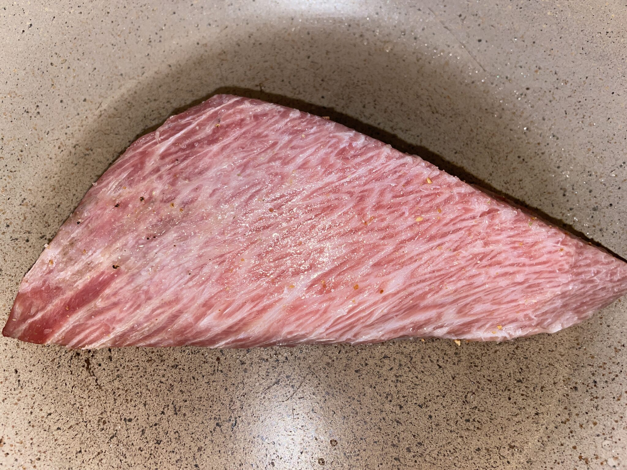 マグロのカマトロの炙り | さかな屋さんの晩ご飯