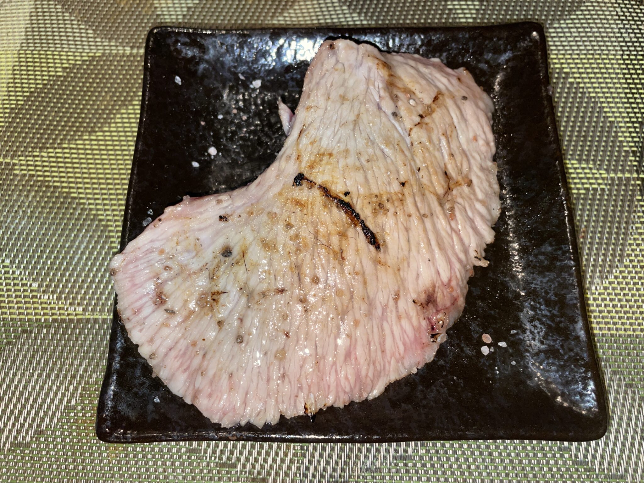 本マグロのほほ肉の炙り | さかな屋さんの晩ご飯